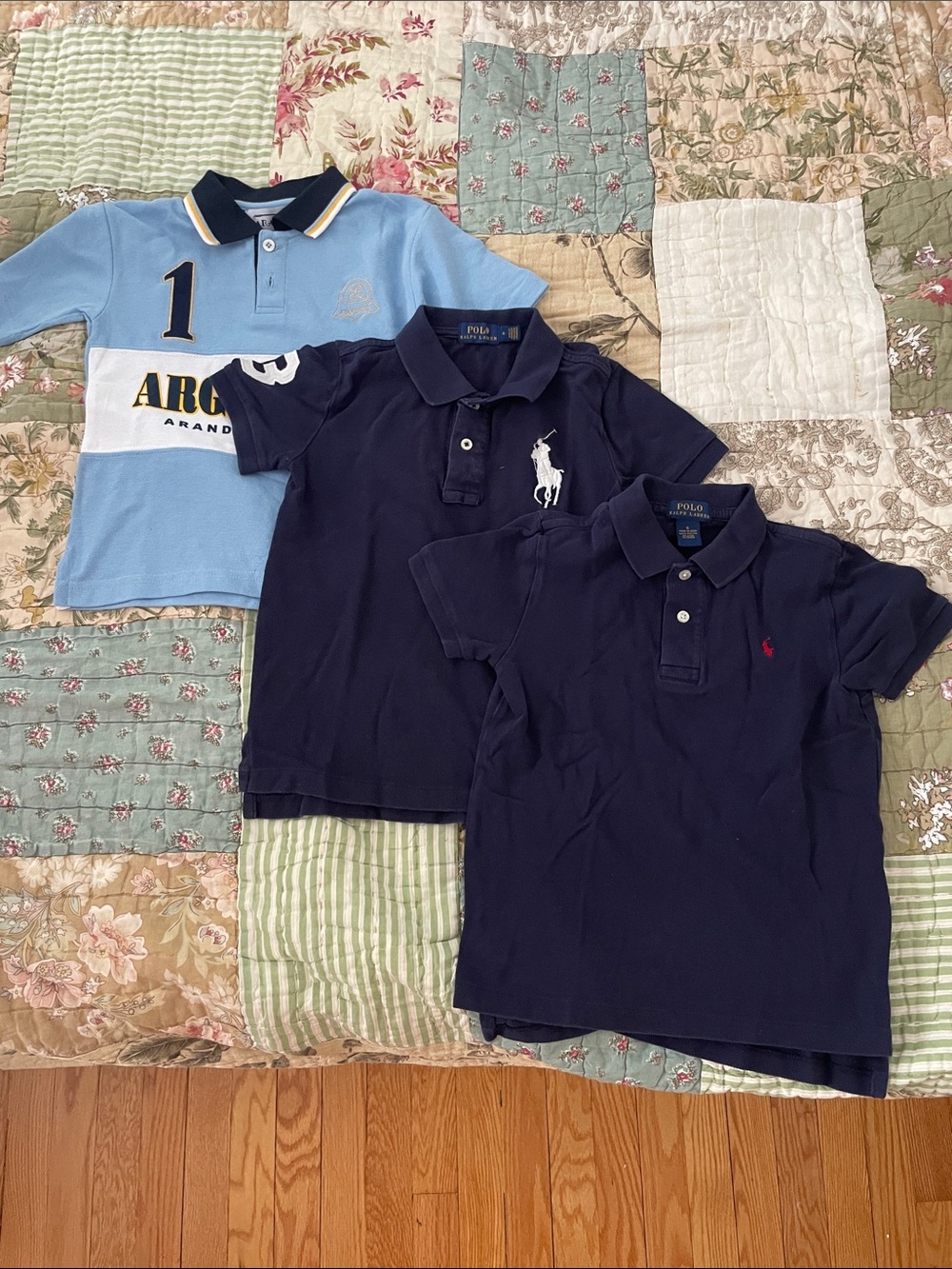 Set of Kids Ralph Lauren Polo And Blue Argentina Polo Bundle, Size 6